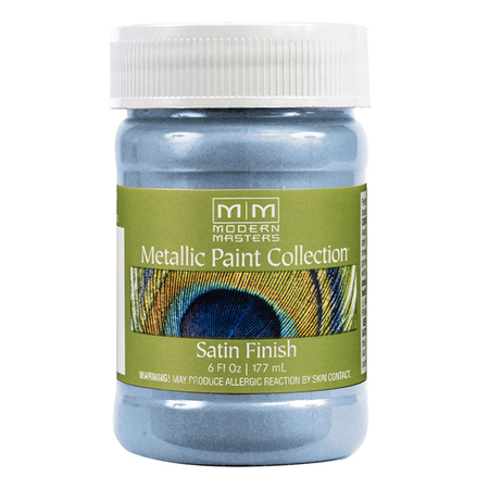 Modern Masters Metallic Paint, WaterBase, Shimmering Sky, 6 oz ME514